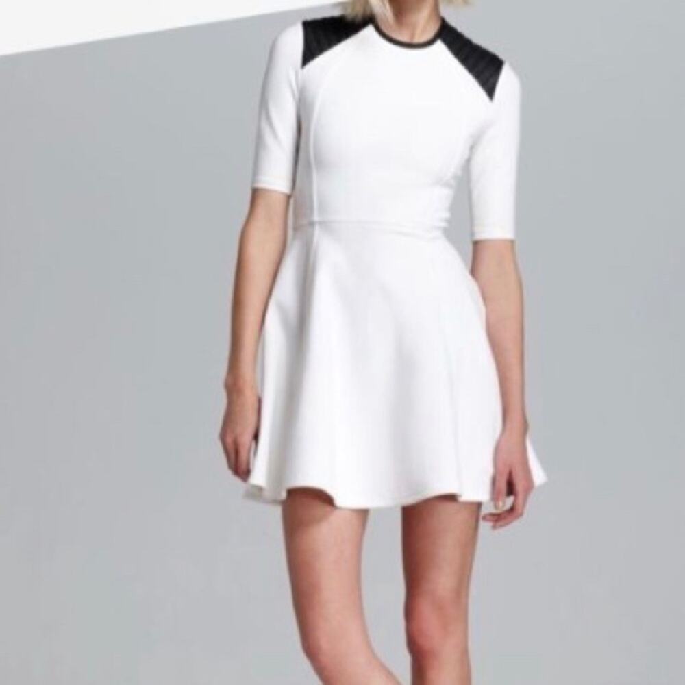 Cut25 by Yigal Azrouel Dress Size 2 White & Black